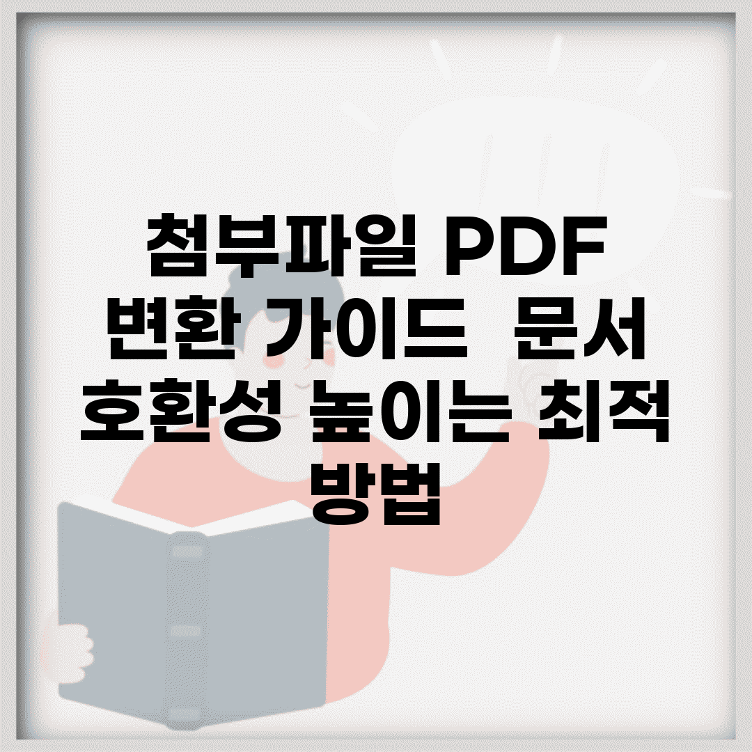 첨부파일 PDF 변환 가이드 | 문서 호환성 높이는 최적 방법