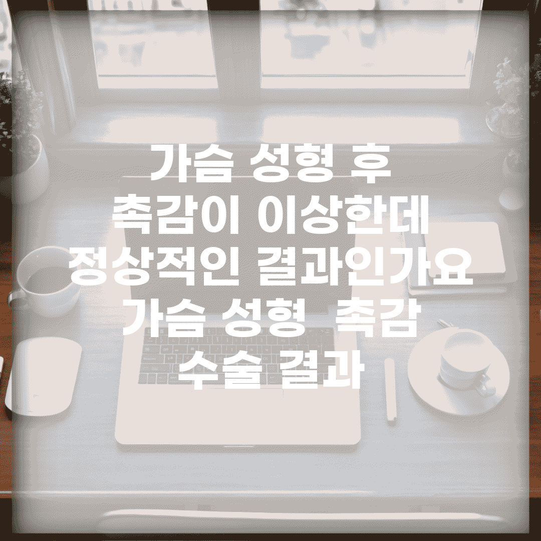 가슴 성형 후 촉감이 이상한데 정상적인 결과인가요 | 가슴 성형 | 촉감 | 수술 결과