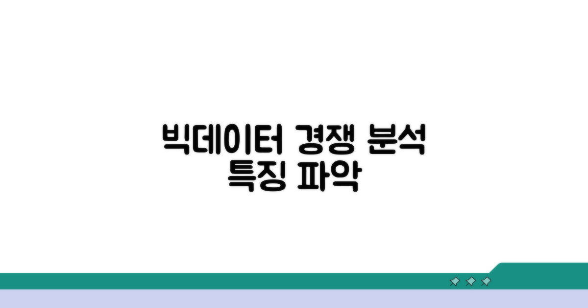 경쟁 빅데이터 분석 플랫폼 특징