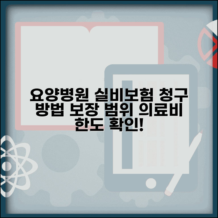 요양병원 실비보험 적용 | 실손보험 청구 방법 | 보험 적용 범위 | 의료비 보장 한도