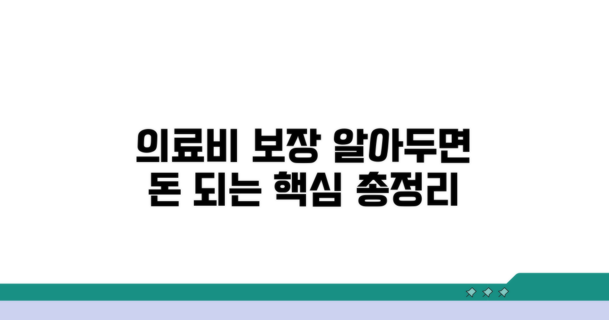 의료비 보장 범위 자세히 보기