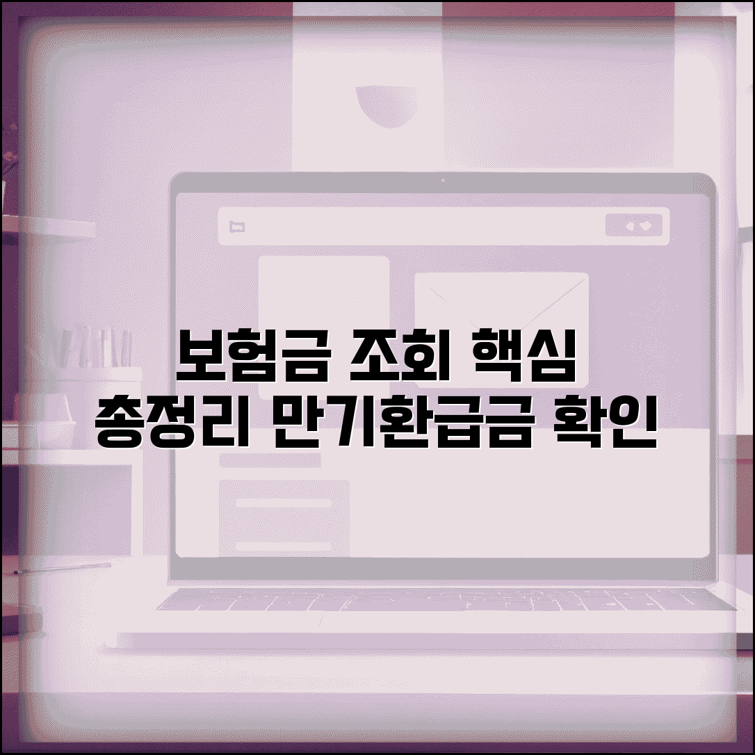 보험 만기환급금 조회 완벽가이드 | 온라인 서비스 | 전화 문의 | 방문 신청 | 확인 절차