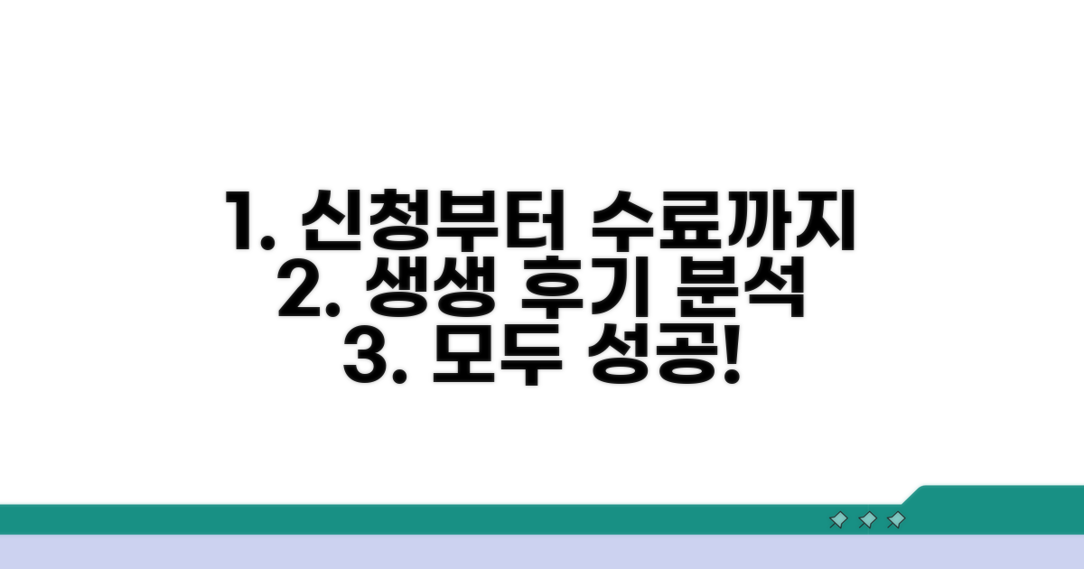 신청부터 수료까지, 실제 후기 분석
