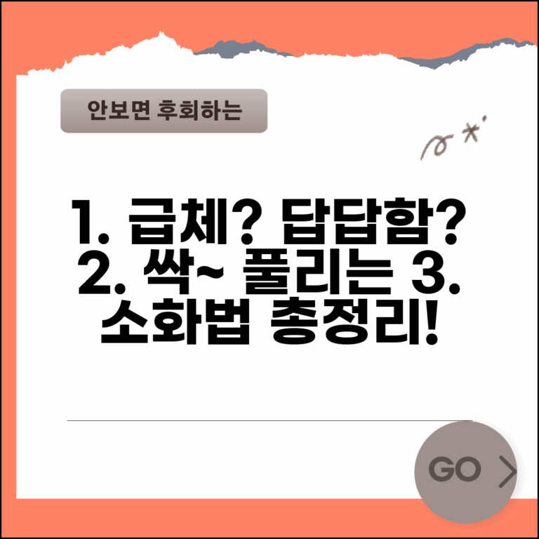 체했을때 대처법 소화 촉진 | 명치 답답함 해소하는 지압 마사지와 소화제 활용법