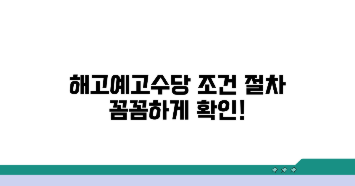 해고예고수당 지급 조건과 절차