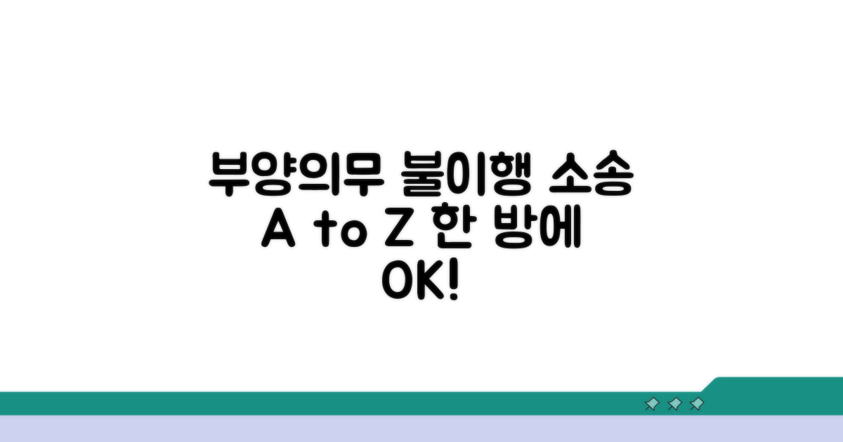 부모 부양의무 불이행 소송, 이것만 알면 OK