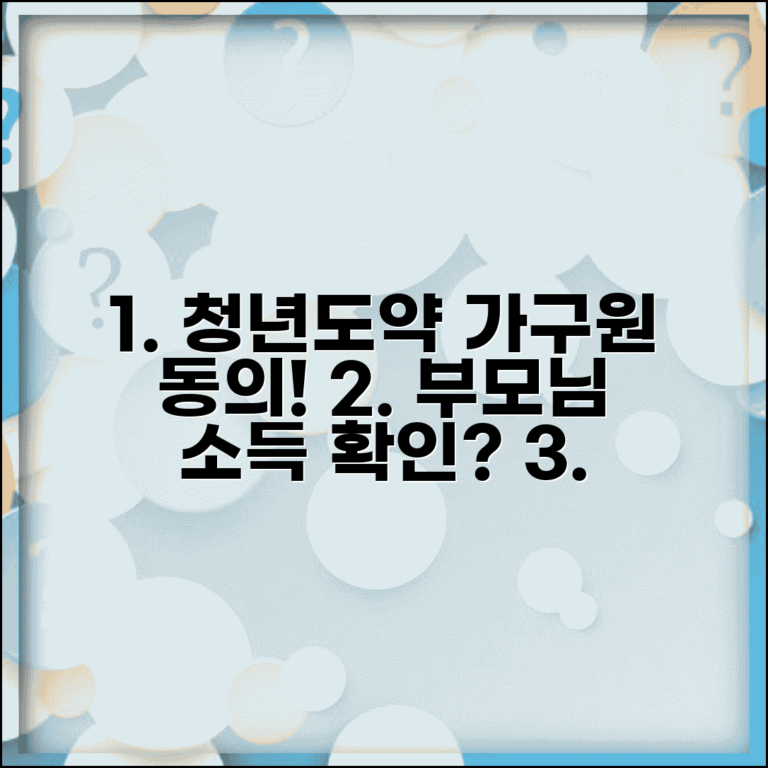 청년도약계좌 가구원 동의 받는 법 | 부모님 소득 확인 절차 청년도약계좌 가구원 동의 받는 법 | 부모님 소득 확인 절차