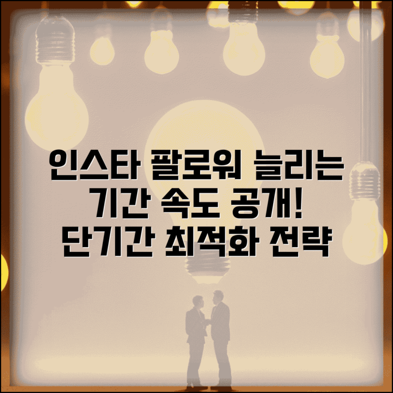 인스타그램 팔로워 늘리는 기간 | 인스타 팔로워 증가 소요 시간