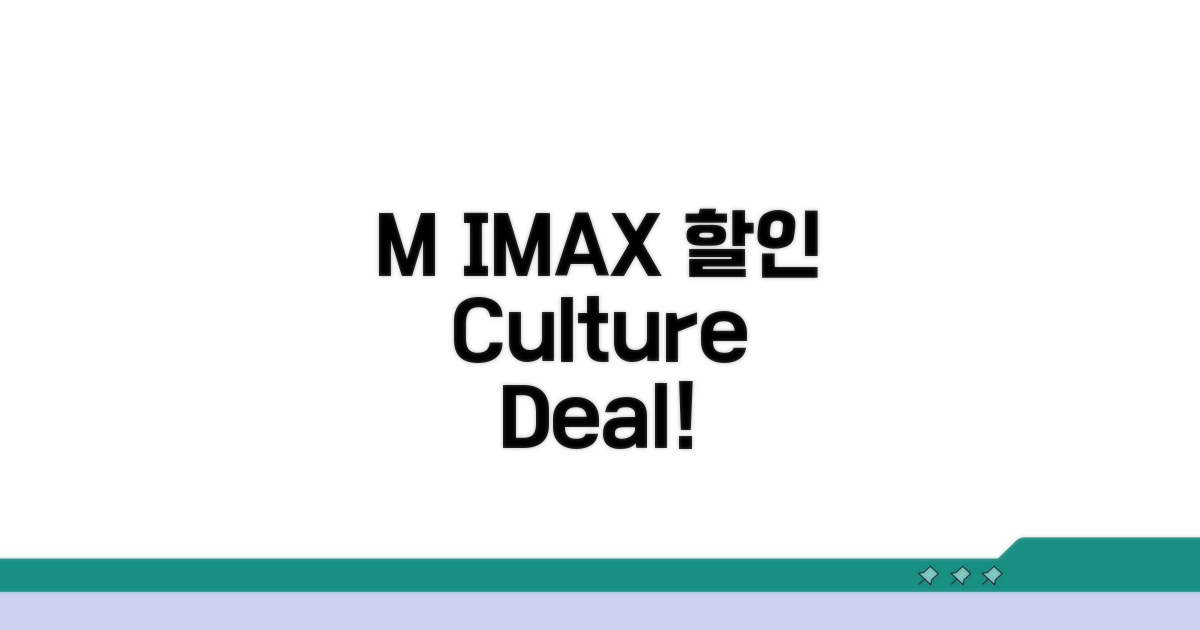 현대카드 M CULTURE IMAX 할인 혜택