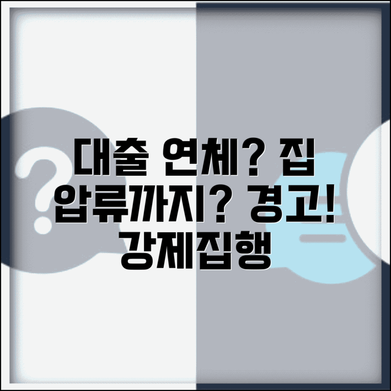 대출 연체하면 집까지 압류당하나요 | 대출연체 | 강제집행 | 압류절차