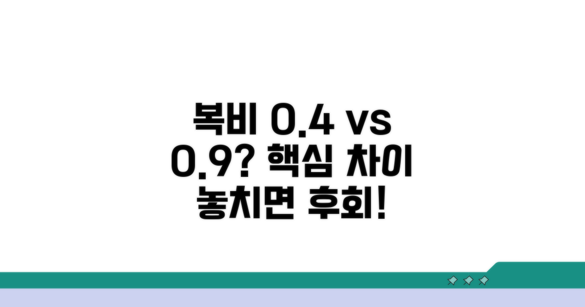 복비 0.4% vs 0.9% 서비스 차이