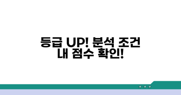 현재 등급 분석과 상향 조건