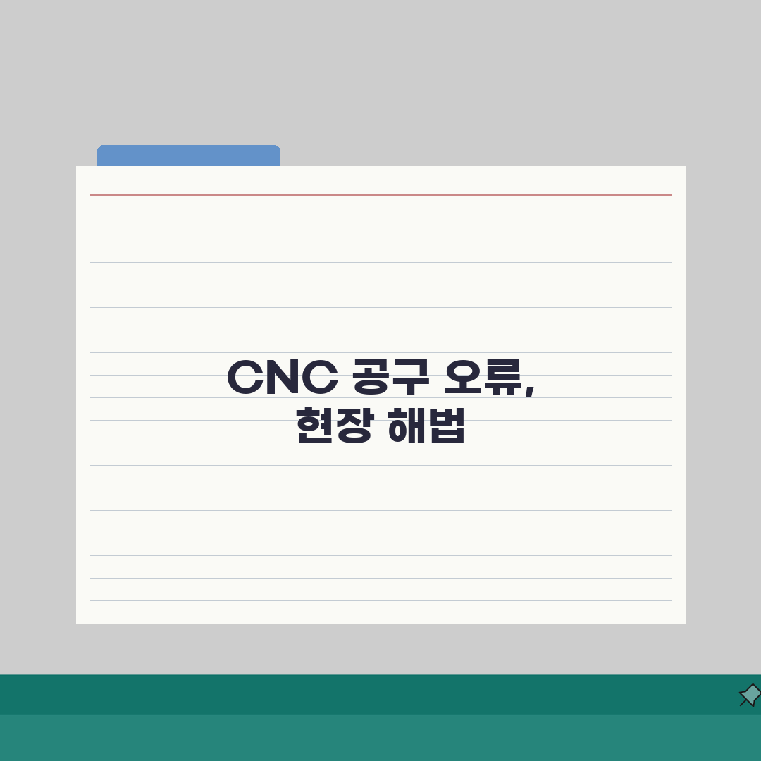 CNC 공구 교환 오류 해결 | CNC ATC 툴 체인저 불량 직접 해봤어요, 이렇게 고쳤