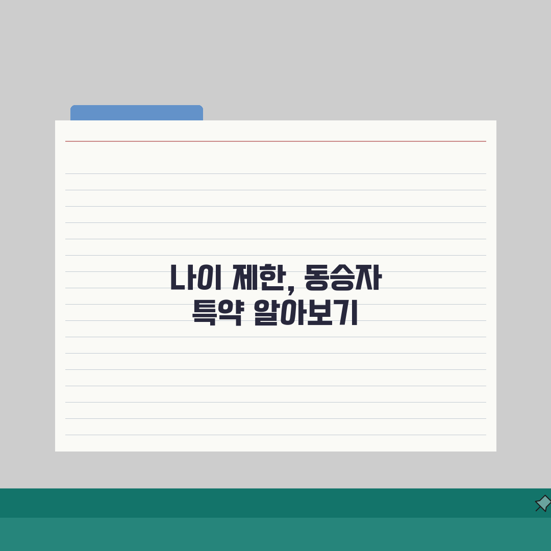 비운전자 상해 보험 나이 제한 | 동승자 특약 연령 제한 있나 솔직후기, 직접 경험담